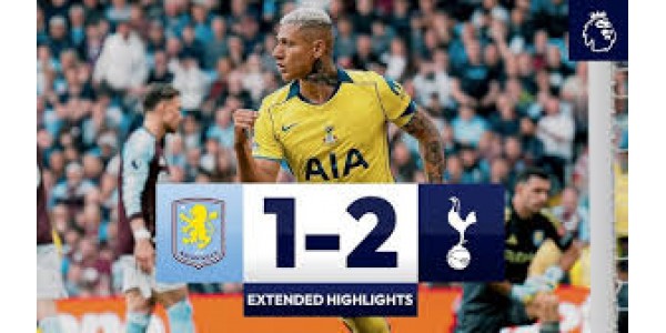 Tottenham Hotspur besiegte Aston Villa auswärts mit 2-1